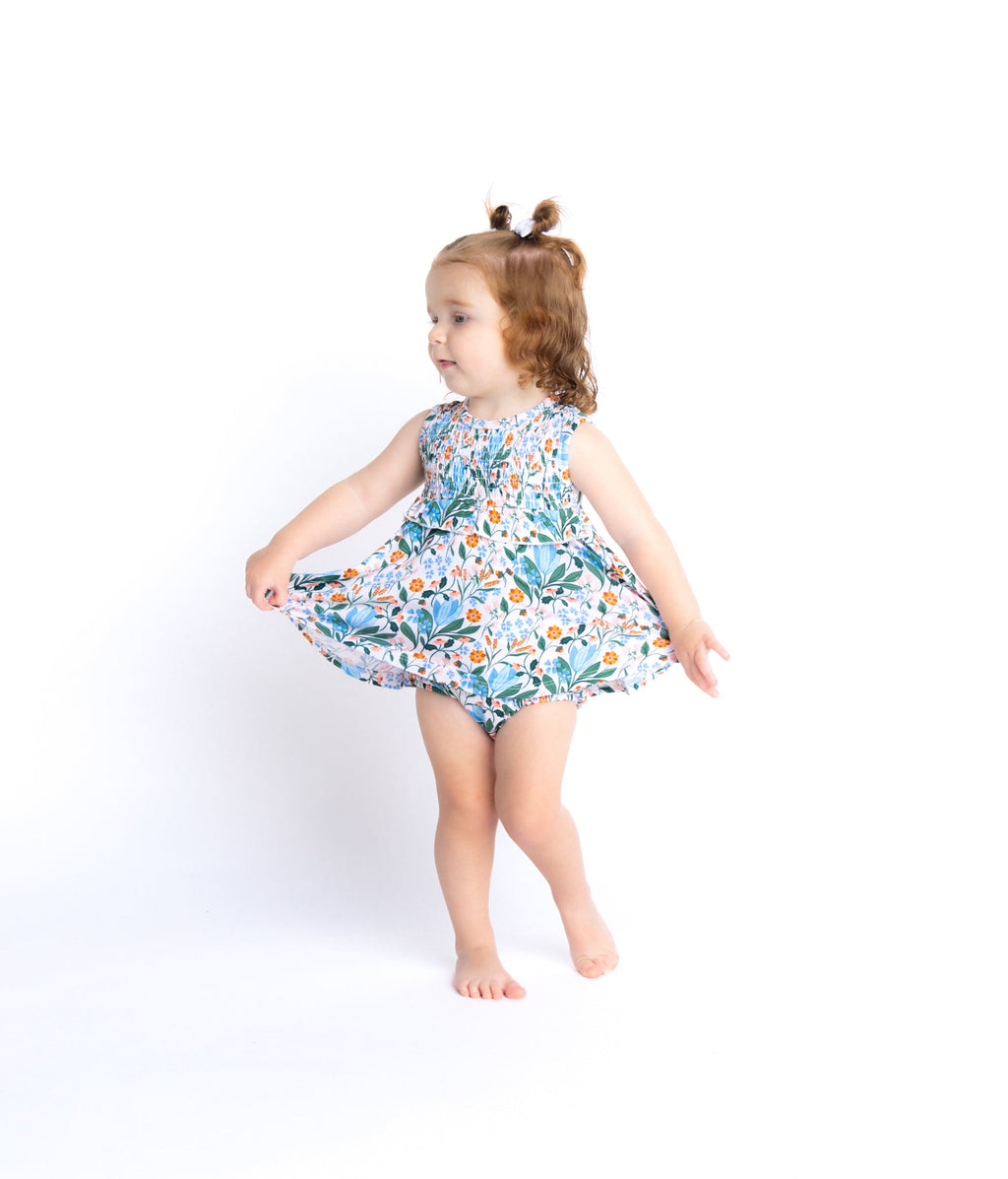 Eleanor Bamboo Skirted Bodysuit