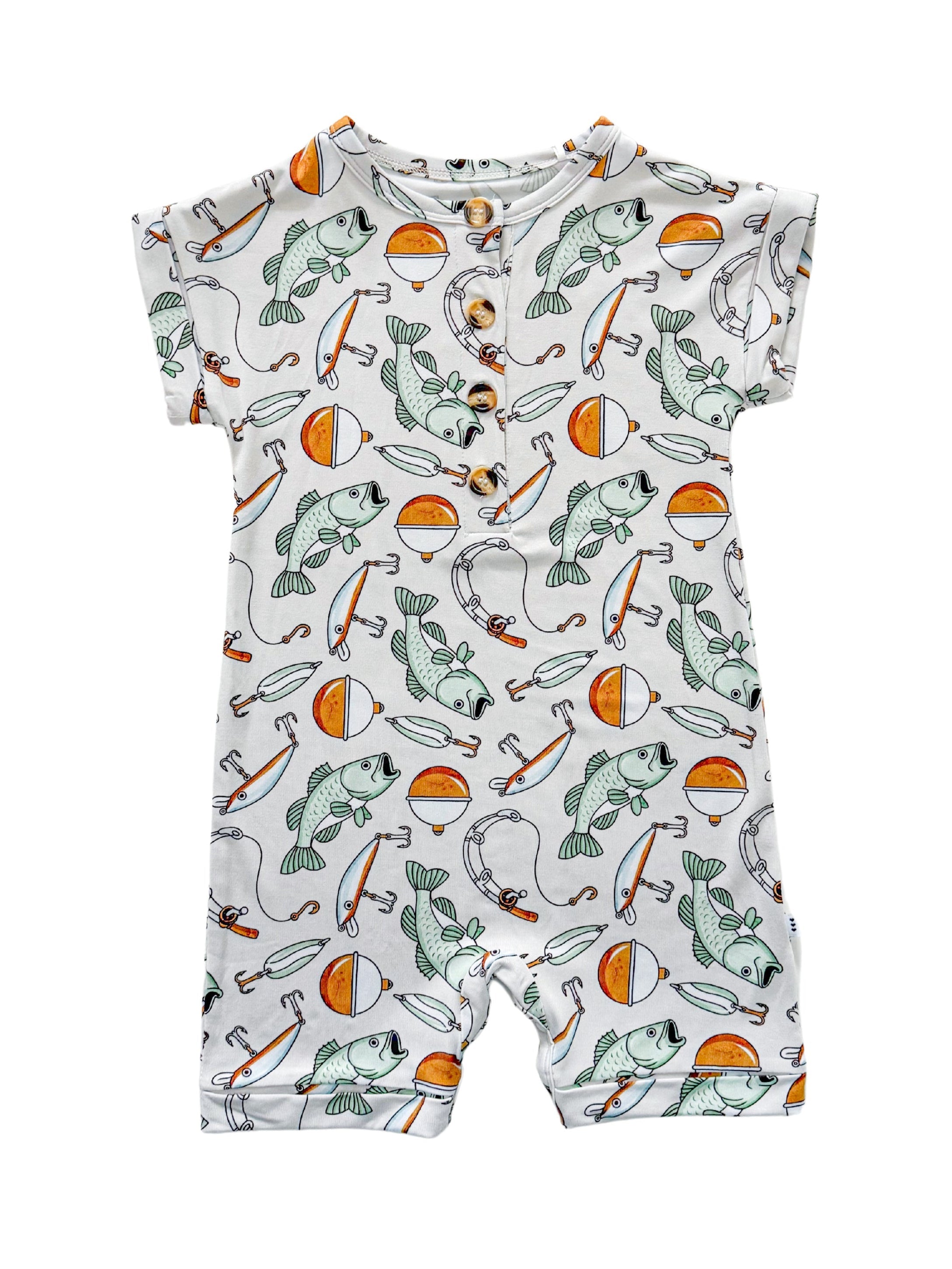 Finn Bamboo Short Romper