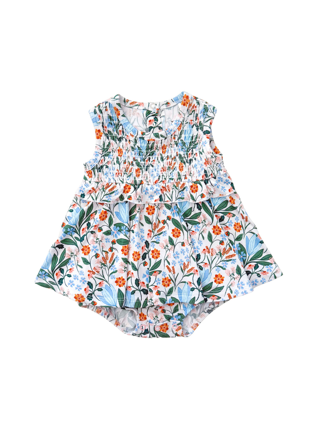 Eleanor Bamboo Skirted Bodysuit
