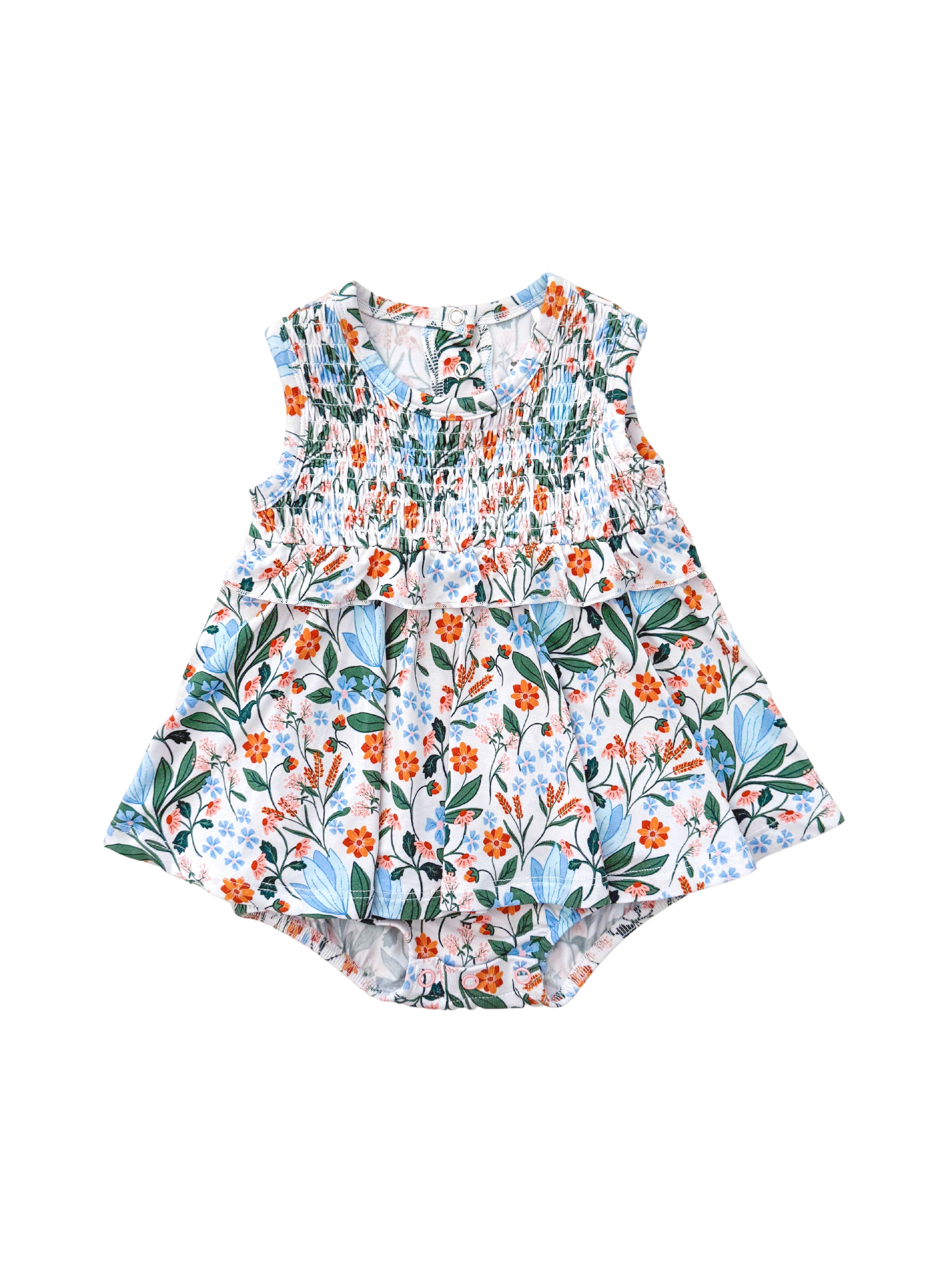 Eleanor Bamboo Skirted Bodysuit