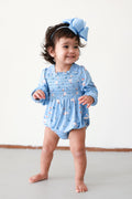 Duckling Daze Smocked Bubble Romper