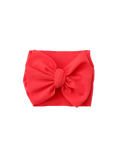 Hot Coral Headwrap Bow
